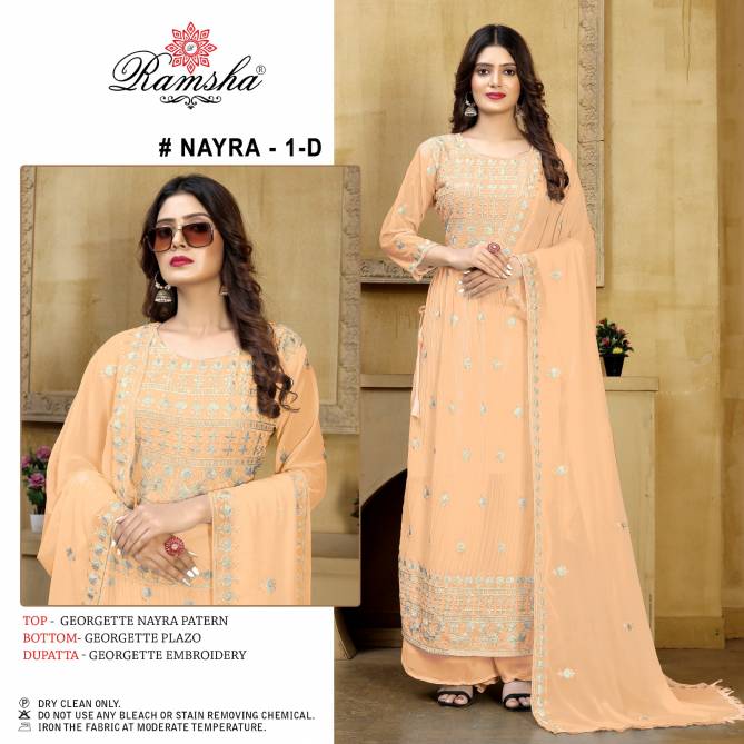 Nayra 1 By Ramsha Colors Pakistani Suit Catalog